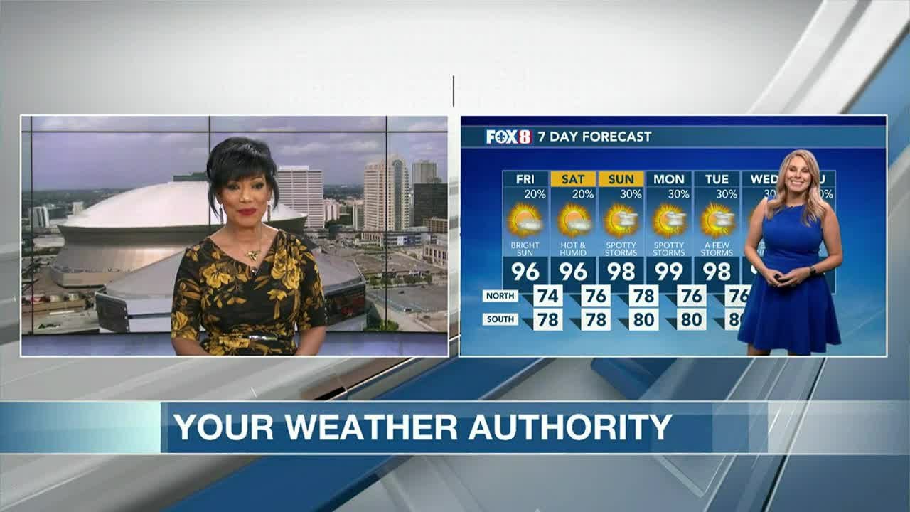 Afternoon weather update for Friday, July 28 - YouTube