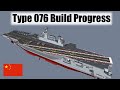 China is building the type 076 lits special aircraft carrier