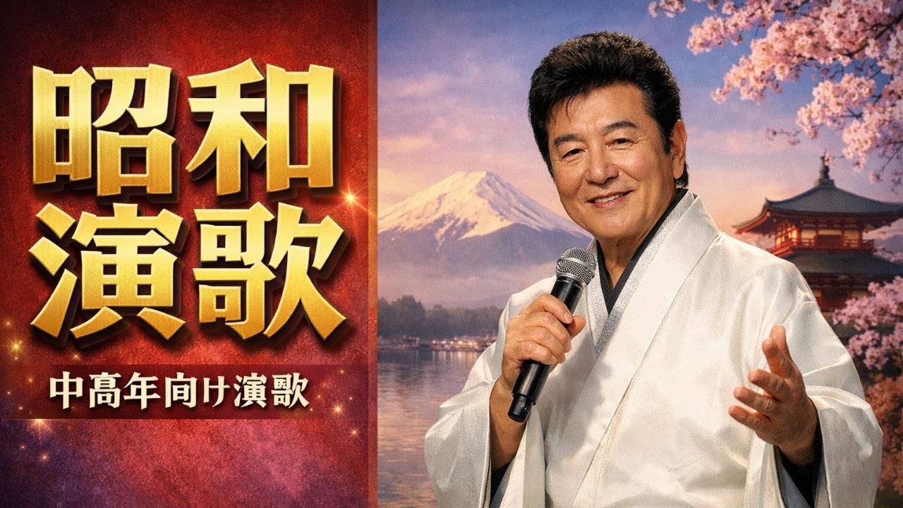 🍶懐かしい日本演歌｜人生と別れを歌う哀愁の名曲集