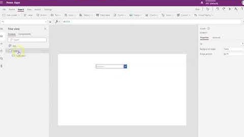 Lesson5 - Combobox  - Power Apps 1000 Videos