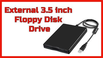 Portable External Floppy Disk Drive Unboxing and How to Use