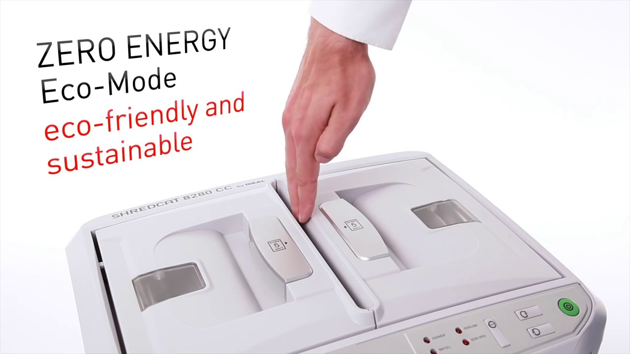 DESTRUCTORA de papel IDEAL 8280 (30 litros)