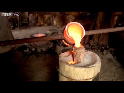 "Liquid Fire" to Metal Sword in minutes! - A History of Ancient Britain - Ep4 - Preview - BBC Two