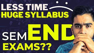 🥲Worried about Semester End Exams?? - I use this Strategy during Exams | Proven Tips to Save Time🔥