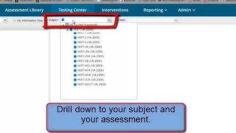Creating a Quick Key Assessment in Power School Assessment and Analytics