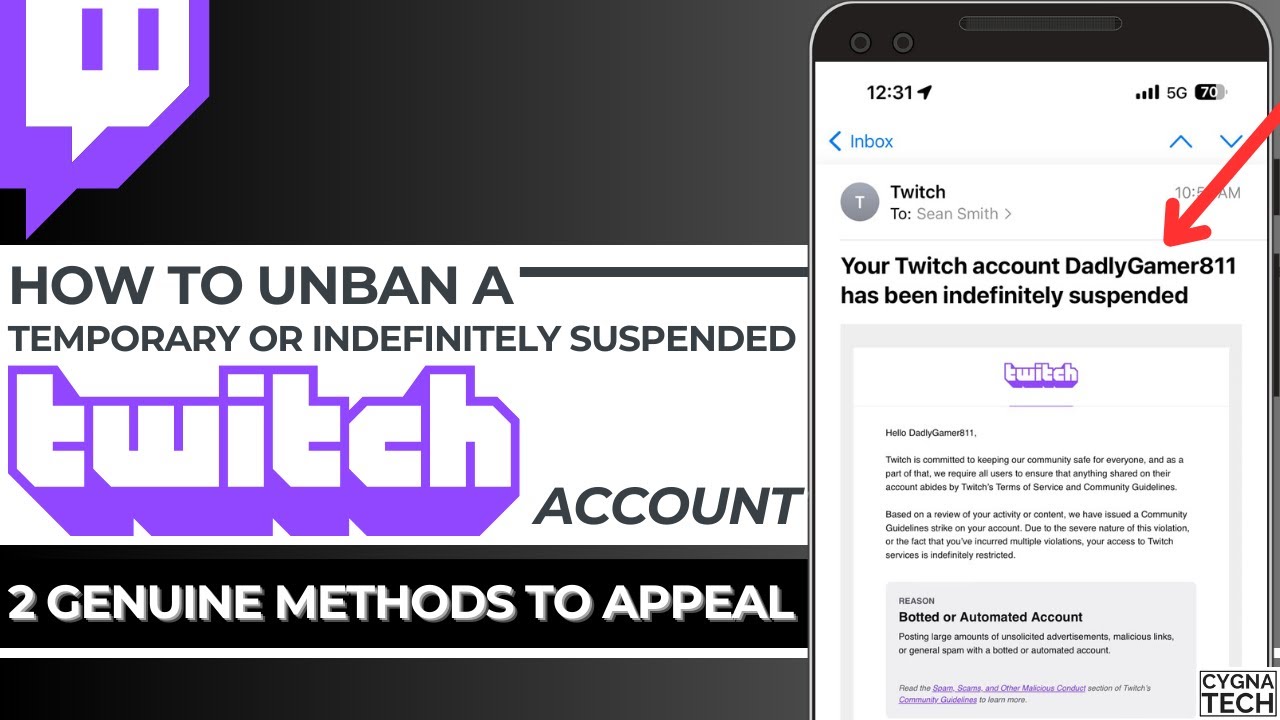 🚫 Аккаунт Twitch заблокирован? Как разблокировать временно или навсегда заблокированный аккаунт T...