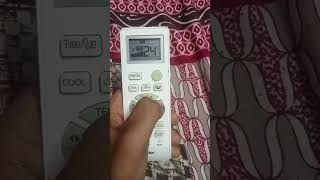 Haier ac remote detail #haier #airconditioner #viralshorts