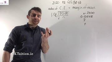 Leaving Cert Higher Level Maths 2020 Paper 2 Q8