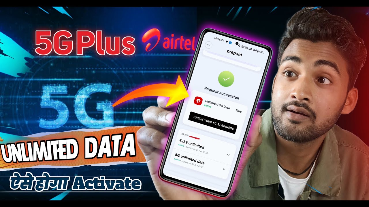 Airtel 5G Unlimited Data Airtel 5G Plus Airtel 5G Kaise Activate Airtel 5G Unlimited Data Airtel 5G Plus Airtel 5G Kaise Activate