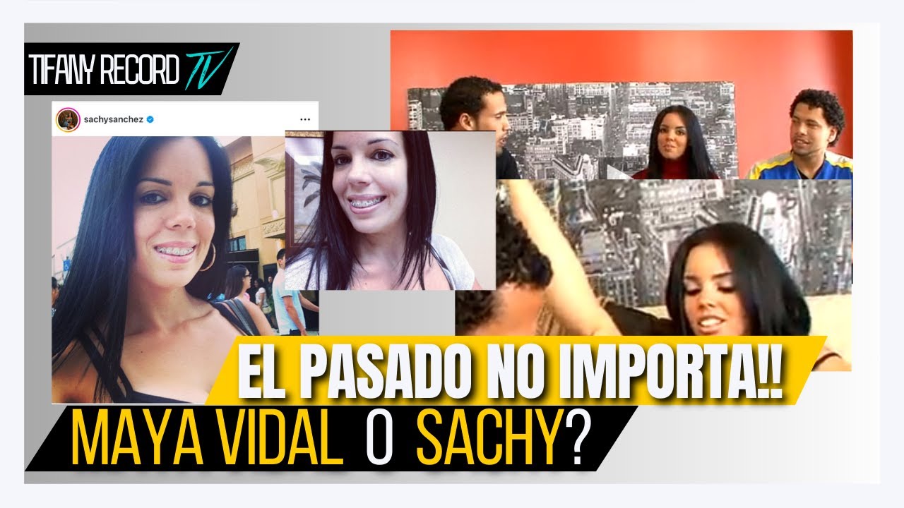 "¿Es Maya Vidal? Sachy Panelista de Farándula 305 Rompe el Silencio