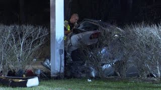 Driver Killed After Slamming Into Pole & Getting Ejected | Spring