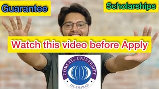 How to get scholarships in Comsat university Complete detail |Students Must watch before apply |