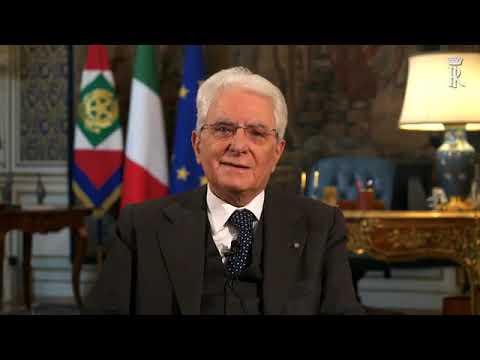 Mattarella - Discorso alla nazione con fuorionda "Giovanni non vado dal barbiere"