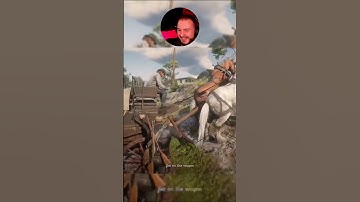Don’t Text and Drive a Wagon 🤣 #reddead2 #reddeadredemption2 #rdr2