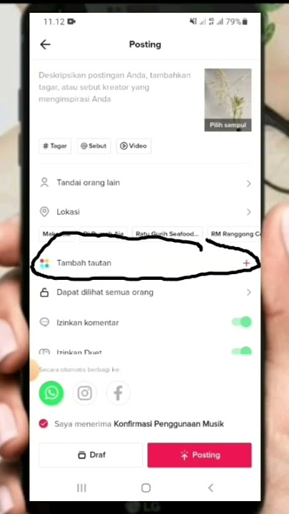 tutorial cara menautkan keranjang kuning divideo tiktok #tiktok #tutorial