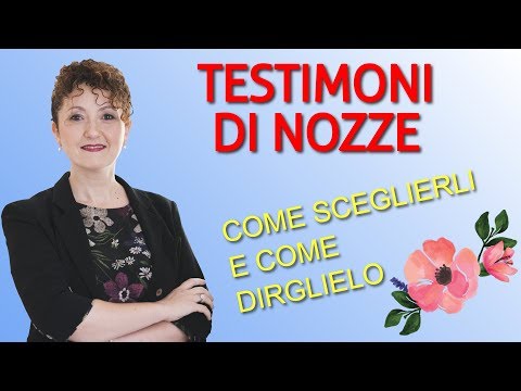 Video: I testimoni dello sposo dovrebbero essere single?