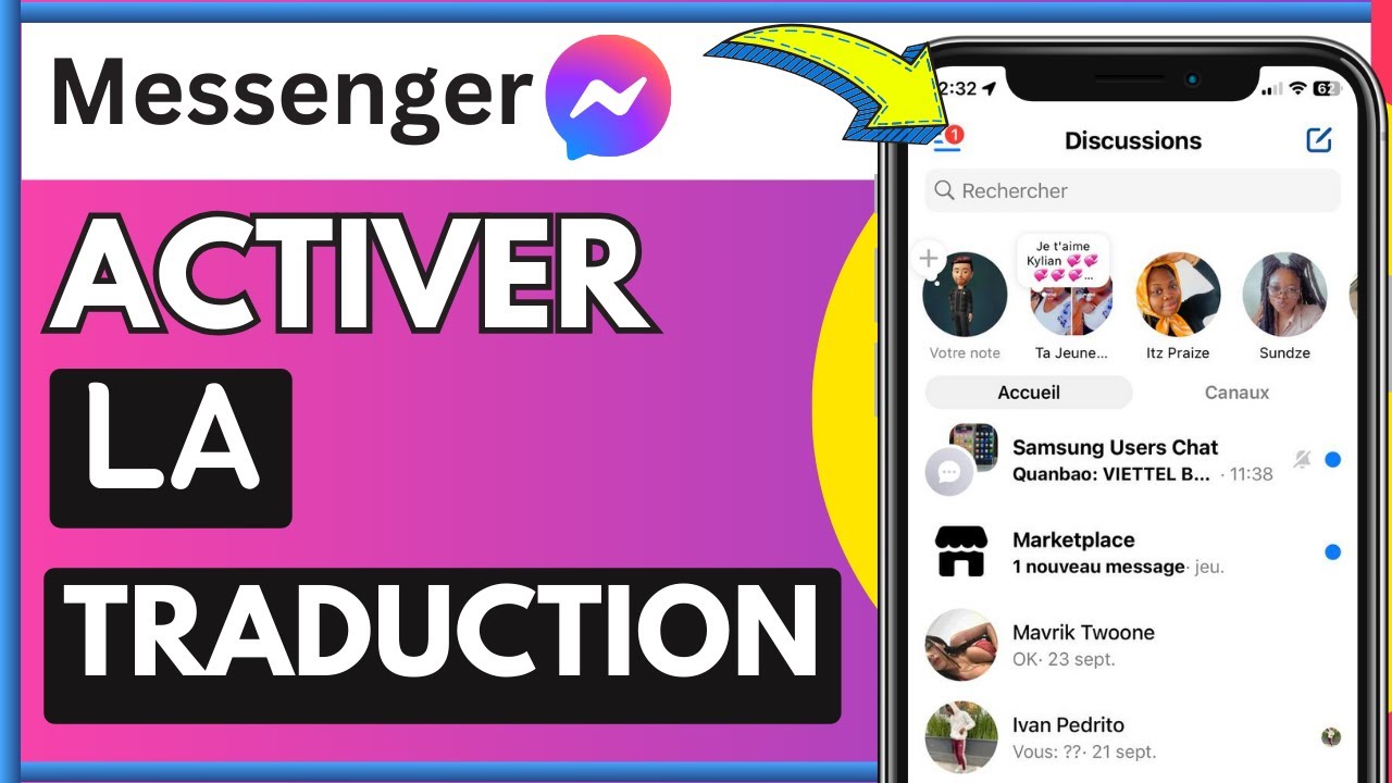 Comment Faire Pour Avoir La Traduction Sur Messenger