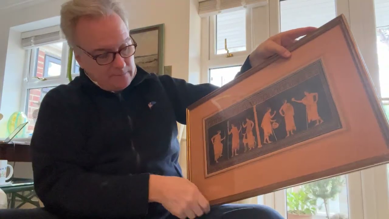 CHAT; Sir William Hamilton NAPLES 1766 Cabinet Etrurian Greek Roman collection PRINTS engravings ETC