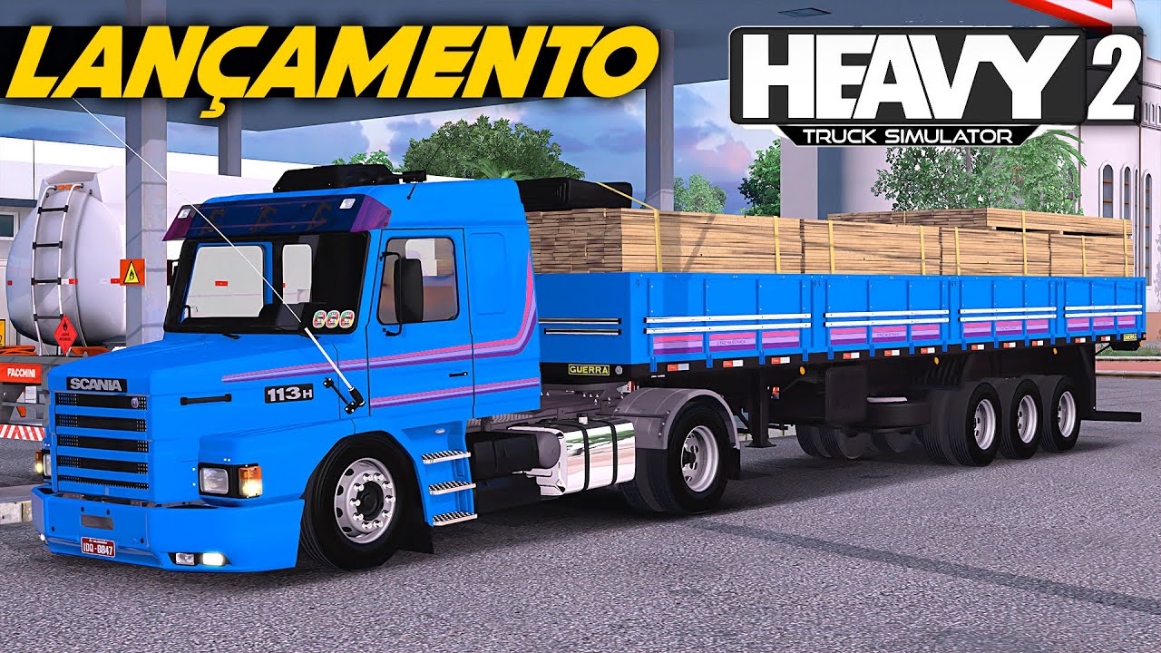 Novo Jogo de Caminhão Brasileiro para Celular - Heavy Truck Simulator 