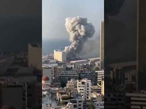 Beirut explosion all angles