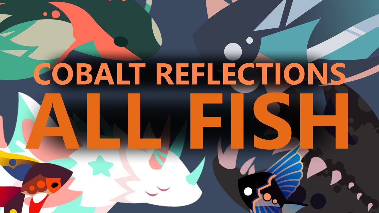 Cat Goes Fishing. All Fish In Cobalt Reflections Mod.