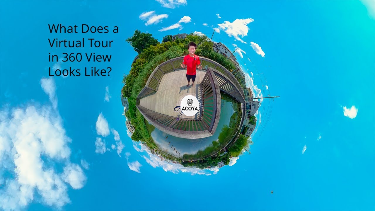 What does a virtual tour in 360 view look like? - YouTube