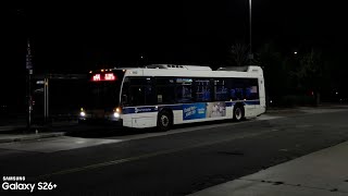 MTA NYCT Bus: 2015 NovaBus LFS #8187 On The S44 News