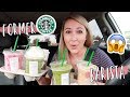 TRYING MY SUBSCRIBER'S FAVORITE STARBUCKS DRINKS! *former barista*