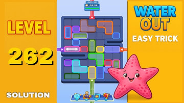 Water Out Puzzle Level 262 – Easy Solutions
