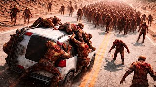 Zombies vs Car Racing Game – Endless Highway Zombie Attack! screenshot 4