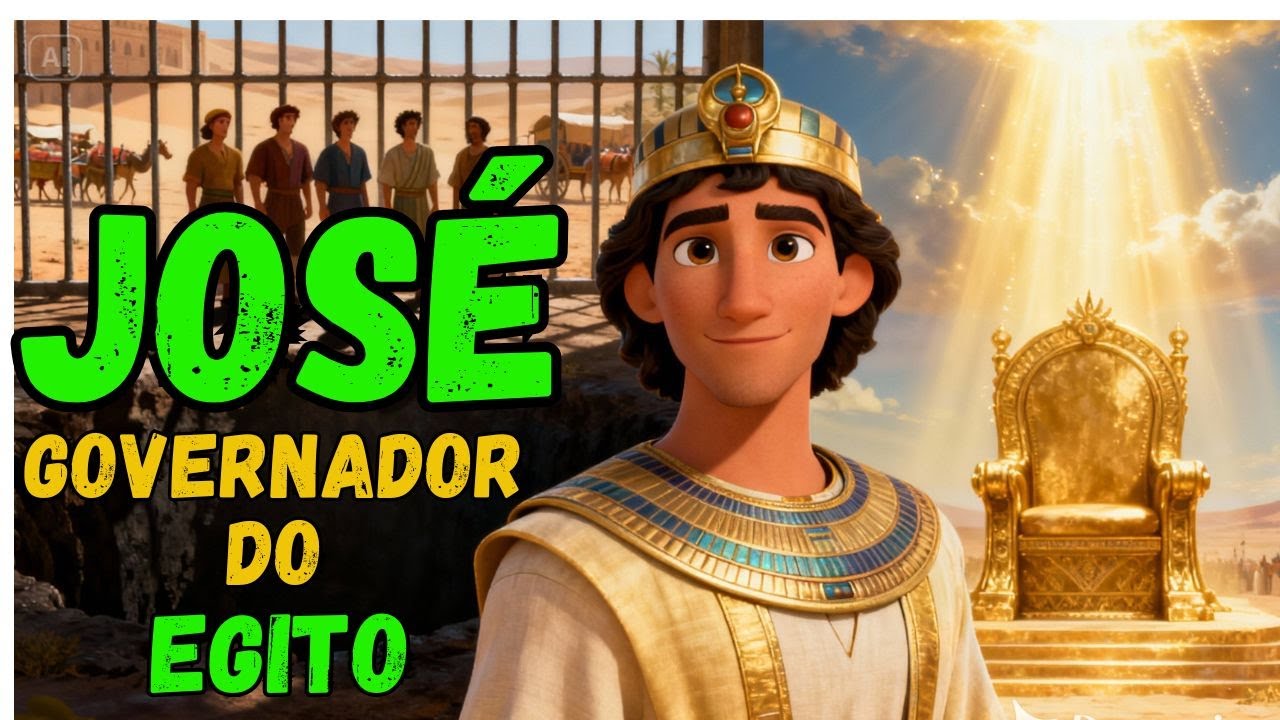 JOSÉ, O GOVERNADOR DO EGITO   #viral #históriabíblica #viralvideo
