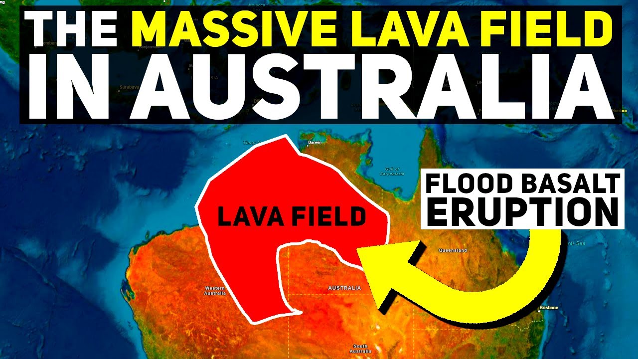 Извержение вулкана, погребшее под водой 1/3 Австралии