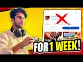 I did not play free fire for 7 days   must watch