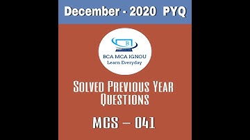 MCS-041 | December 2020 Q1.(a) Part 2| SJF | Operating system| MCA| IGNOU
