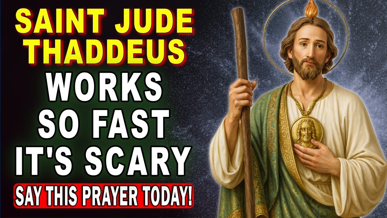 💚Prayer to SAINT JUDE THADDEUS 🙏 for impossible cases and desperate situations