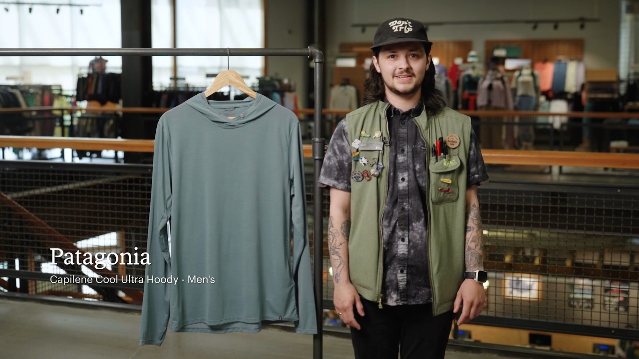 Preview of Patagonia Capilene Cool Ultra Hoody - Men's Video