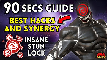 SUMMONED SYMBIOTE 90 SECONDS INCURSIONS GUIDE! INSANE STUN LOCK LOOP! BEST HACKS & SYNERGY! - MCOC