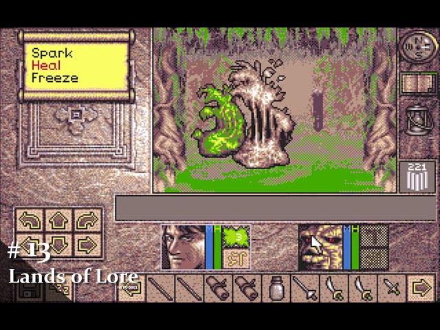 Play】PC-9801 Lands of lore（ランズ・オブ・ロア）#13 レトロゲーム