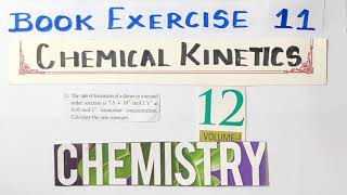 Q-11/Chemical kinetics/Book Exercise/TN 12 th STD/ Explanation in TAMIL/Vol1/ Unit 7 screenshot 5
