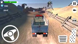 Offroad cargo truck driver simulator - Android gameplay screenshot 1