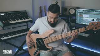 Se oye un son en alta esfera - bass cover por Edgar Hernandez - Marcela Gandara