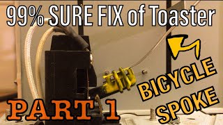 How to repair a broken sandwich toaster