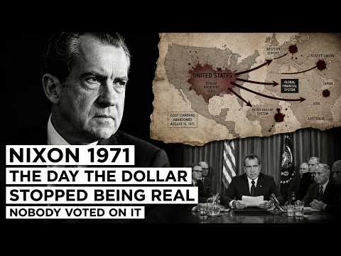 Nixon 1971: The Day the President Made the Dollar Stop Being Real — And Nobody Voted On It