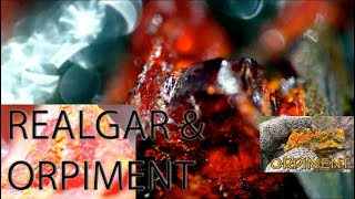 GEM POISON WARNING - REALGAR / ORPIMENT, Do not Expose to Light!, + SILICOSIS Experiment, Safety