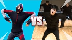new fortnite emote dance kpop dances blackpink aoa momoland - blackpink fortnite emote
