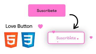 💖 Efecto Love Button con HTML y CSS
