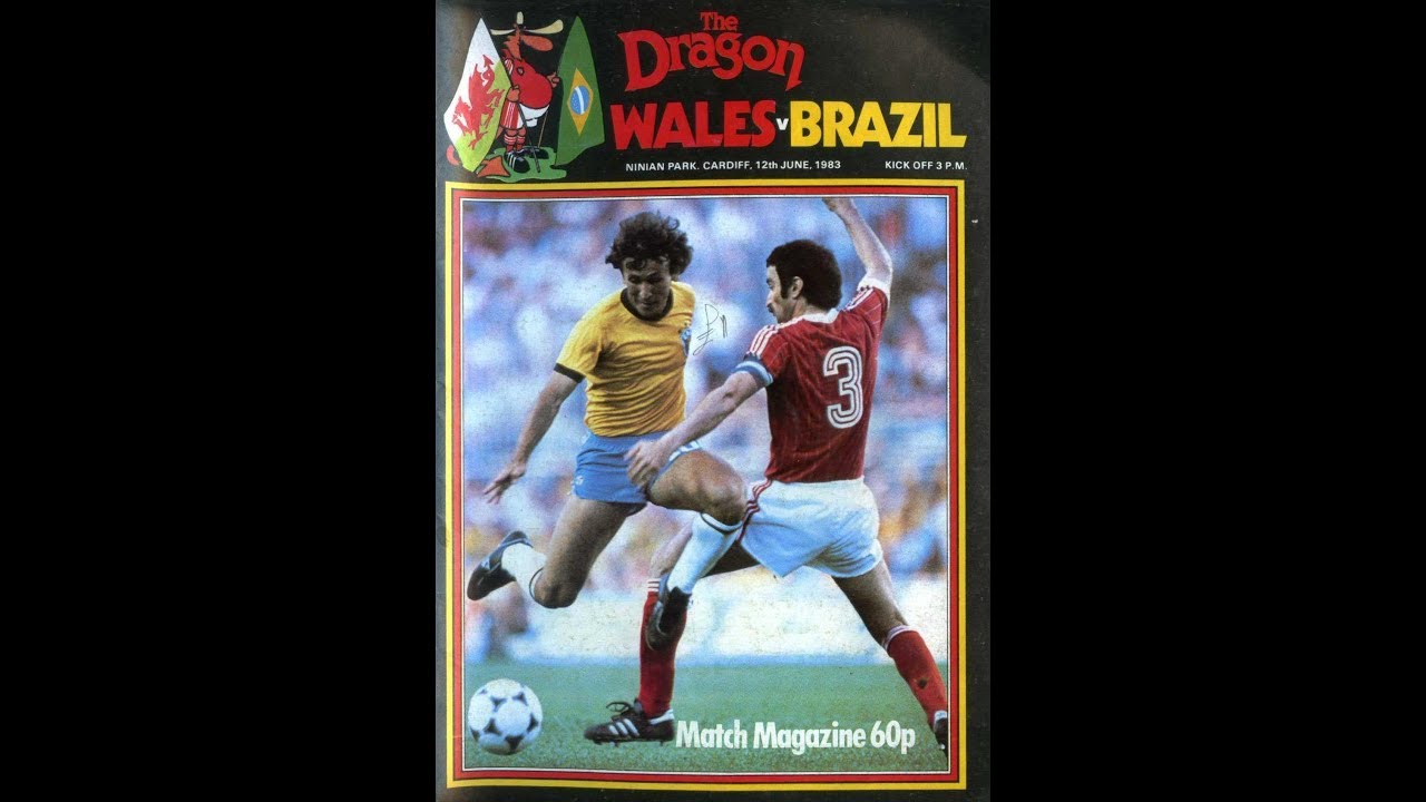 1983 - Wales - Brazil. УЭЛЬС - БРАЗИЛИЯ. 1983.  Часть1