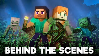 Survival: BEHIND THE SCENES - Alex and Steve Life (Minecraft Animation)
