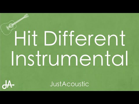 Hit Different – SZA ft. Ty Dollar $ign (Acoustic Instrumental)