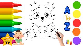 Dot to Dot Fun! Connect the Dots and Learn Animals || Montessori Activities || Stars Learning TV